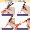 24 Colors Acrylic Paint Pens Liquid Brush Markers Set For Rock Ceramic Glass Painting