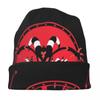 Helluva Boss Anime Skullies Beanies Hats Octavia Blitzo Cool Unisex Outdoor Cap Warm Dual-use Bonnet Knit Hat