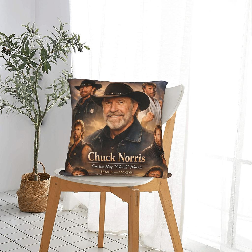 Federa Cuscino Chuck Norris Federa Cuscino Divertente Per Divano Camera da Letto Decorazione Casa Federe