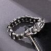 Kalen Vintage Chunky Dragon Bracelet High Quality Stainless Steel Punk Men's Bracelet Chain Jewelry Gifts 21CM Metal Accessories