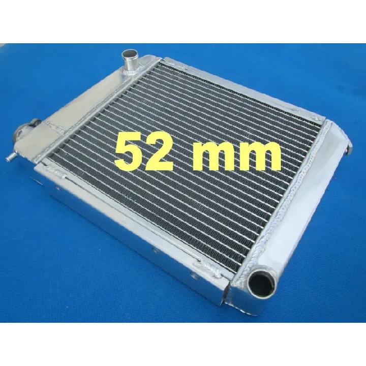 4 ROW Radiator+Shroud+Fan For Rover Mini Cooper S 1275 GT SPI Morris 1959-1997 MT 1960