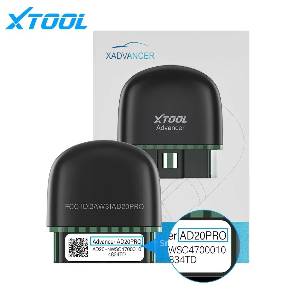 XTOOL Advancer AD20PRO OBD2 Bluetooth Scanner Full System Car Diagnostic Tool obd2 Scanner Oil Reset & Battery Tests Code Reader XTOOL AD20PRO