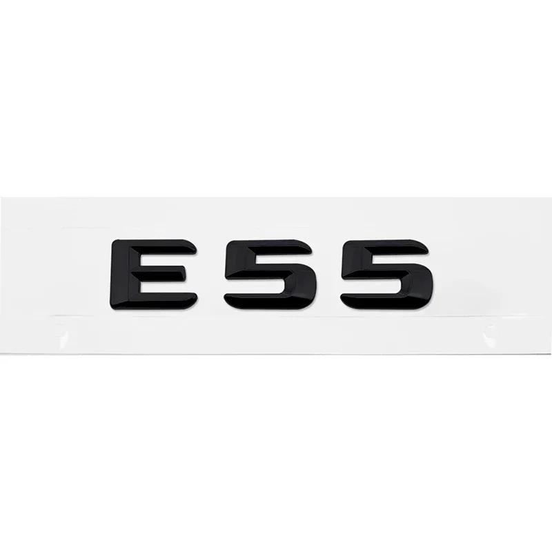 SXFA2 Car Rear Trunk Emblem Letter Badge for Mercedes Benz E53 E55 E63 E200 E220 E230 E240 E250 E260 E Class