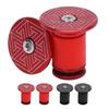1 Pair of Handlebar Grip End Caps Aluminum Alloy Universal Bar Plugs for Mountain Road Cycling