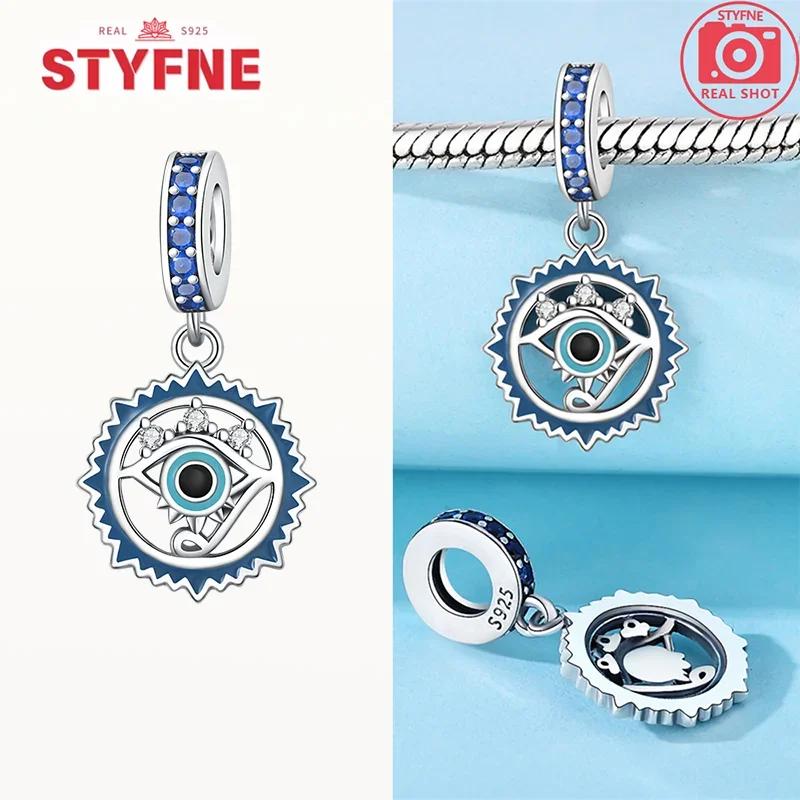 Copperheart Celtic Knot Charms Lucky Blue Eye Beads Pendants Fit Original Bracelet Fine Diy Jewelry Gifts For Women Making