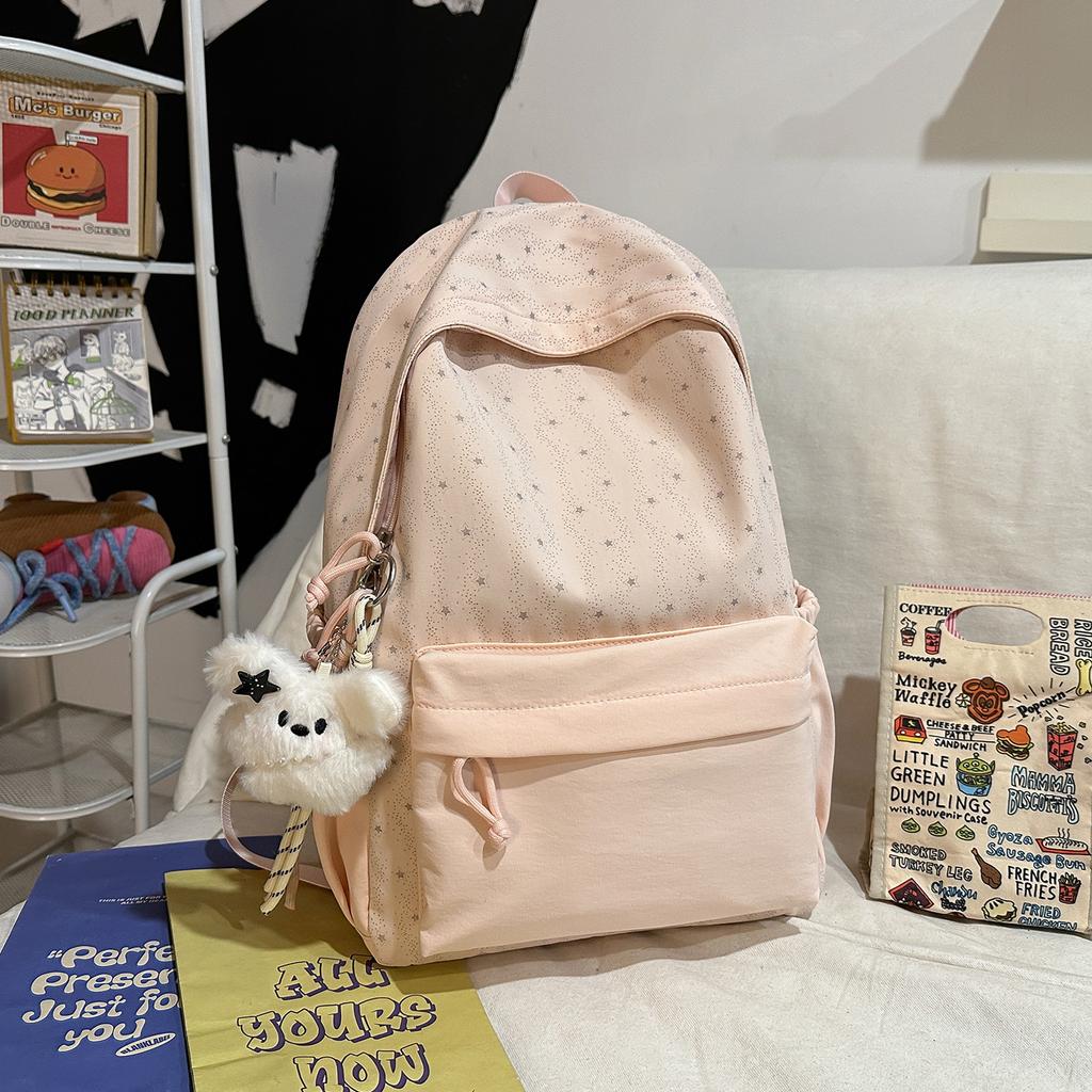 Schoolbag1011 New Schoolbag Ins Junior High School Girls Niche Design Non-collision Backpack for Primary School Students Small Fresh Backpack