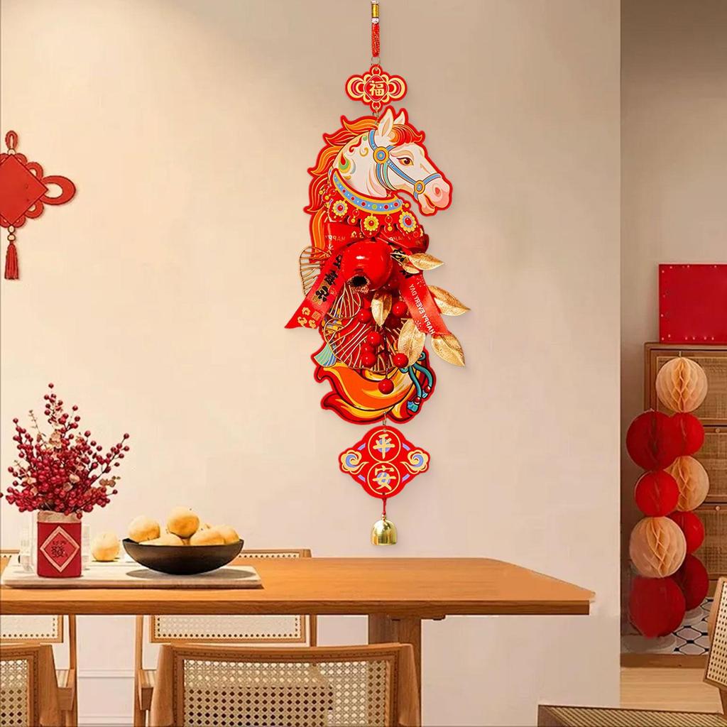 Year Hanging Ornament Spring Festival Decoration Decorative for Door