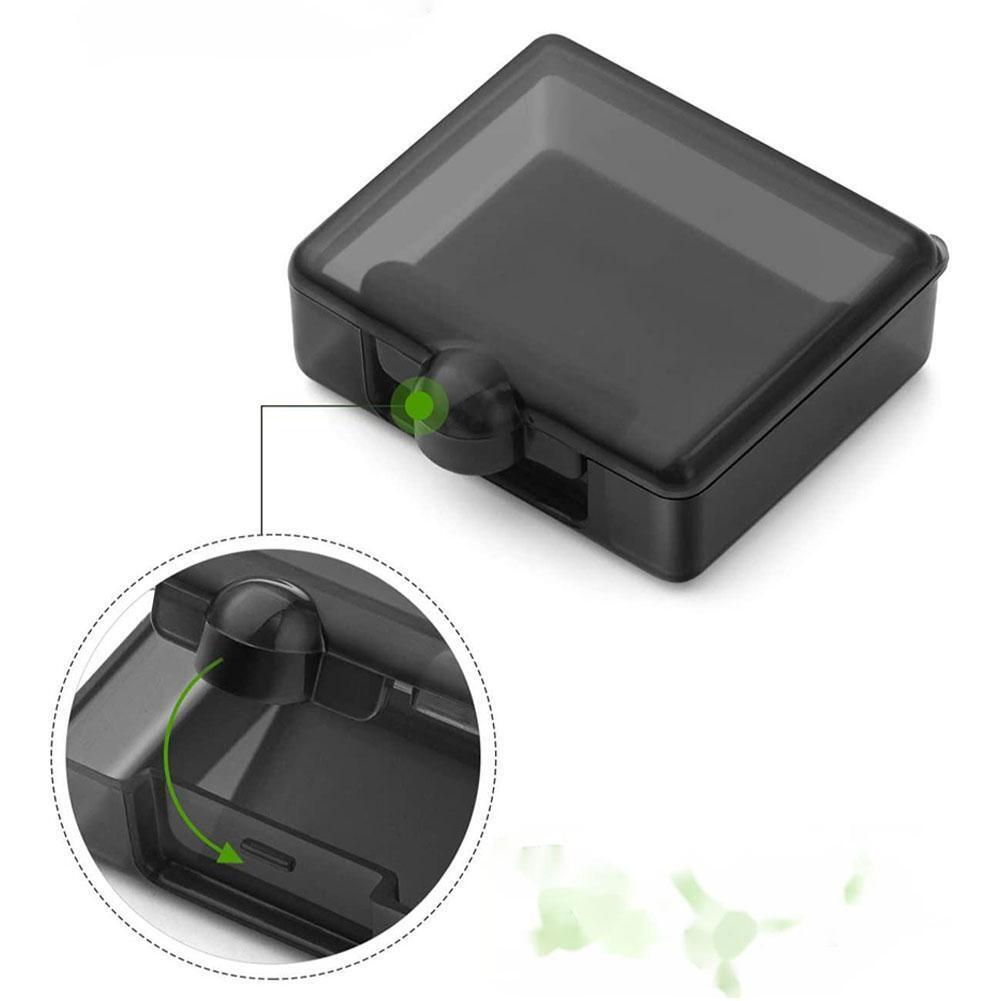 Small Pocket Pill Case 3 Pack Daily Single Pill Box Organizer Portable Container