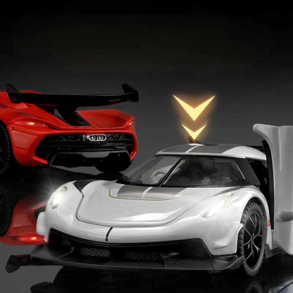 1:32 Jesko Supercar Legierung Druckguss Modellauto Klassisch Bücherregal Ausstellungsdekoration Sammlung Ornamente Geschenk Mit Freund Kind