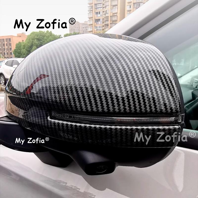 For LEAPMOTOR B10 2025 2026 Car Style Rearview Mirror Cover Trim Protect Kit Rear View Mirror Rain Eyebrow Frame ABS Accessories