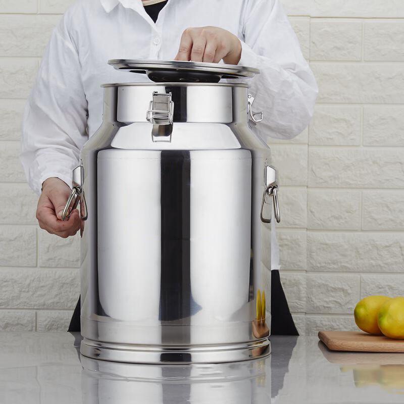 Lu Fenglai 64L Stainless Steel Sealed Storage Container