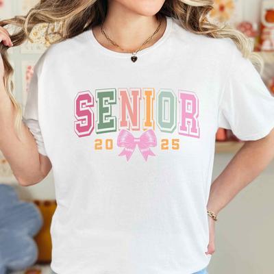 Senior 2025 Shirt Cute Senior Shirts Gift for Grads