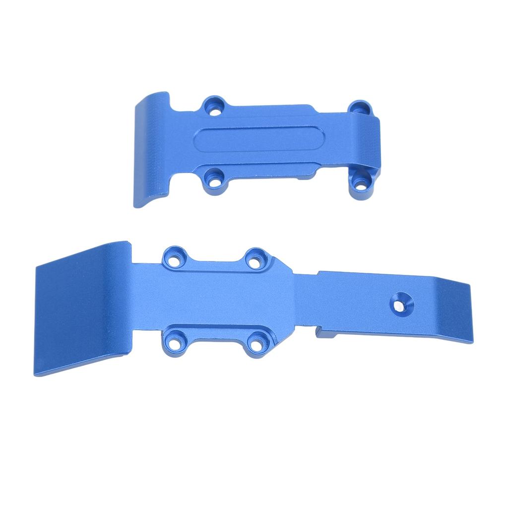 RC Car Skid Plate Front and Rear RC Car Aluminum Skid Plate for 1Celsius16 Slash
