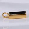 925 Sterling Silver Black Onyx Octagon Pendant Gold Plated Minimal Fine Jewelry Gift for Her