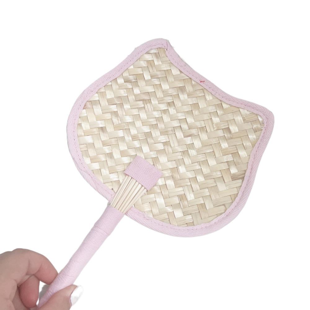 Ancient Hand-Woven Fan Chinese Style Hand Braided Fan Decorative Handheld Fans  Photo Prop