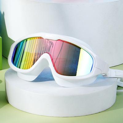 High Definition Large Frame Swimming Goggles, Electroplated Swimming Goggles