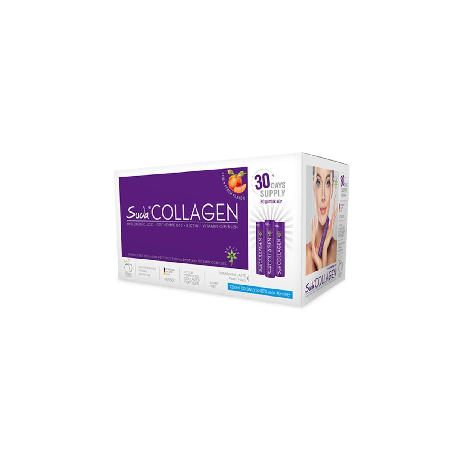 

Peach Flavored Shot Collagen 40mlx30 Shot