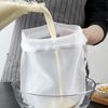 1PC 200 Mesh Strainer Bag Soy Milk Nylon Filter Bag Nut Milk Bag Net Yogurt Tea Coffee Oil Food Press Filter Strainers Mesh Bag