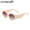 Vintage Cat Eye Sunglasses Women Retro Cateye Sun Glasses For Female Fashion Polygonal Shades Eyewear Trending Products
