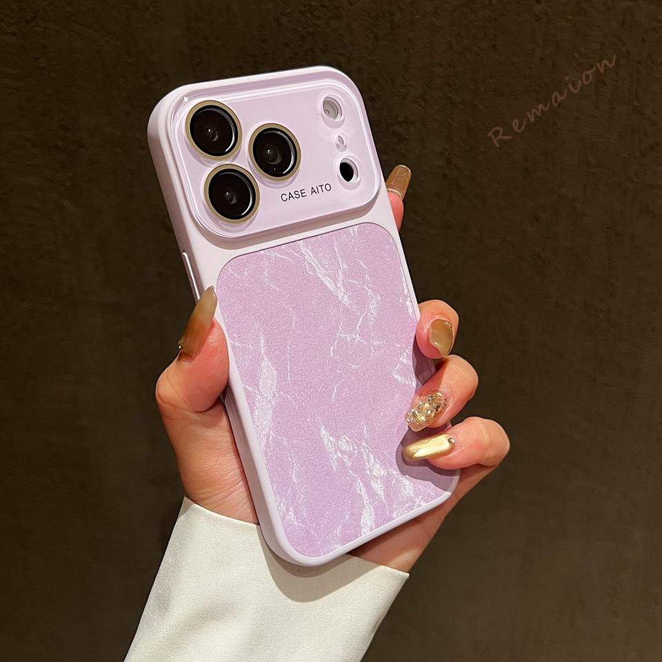 

New Magnetic Leather Phone Case For iPhone 17 16 14 15 Pro Max 16Pro 17Pro Max Magsafe Official Len Shockproof Protector Cover For iPhone 16ProMax