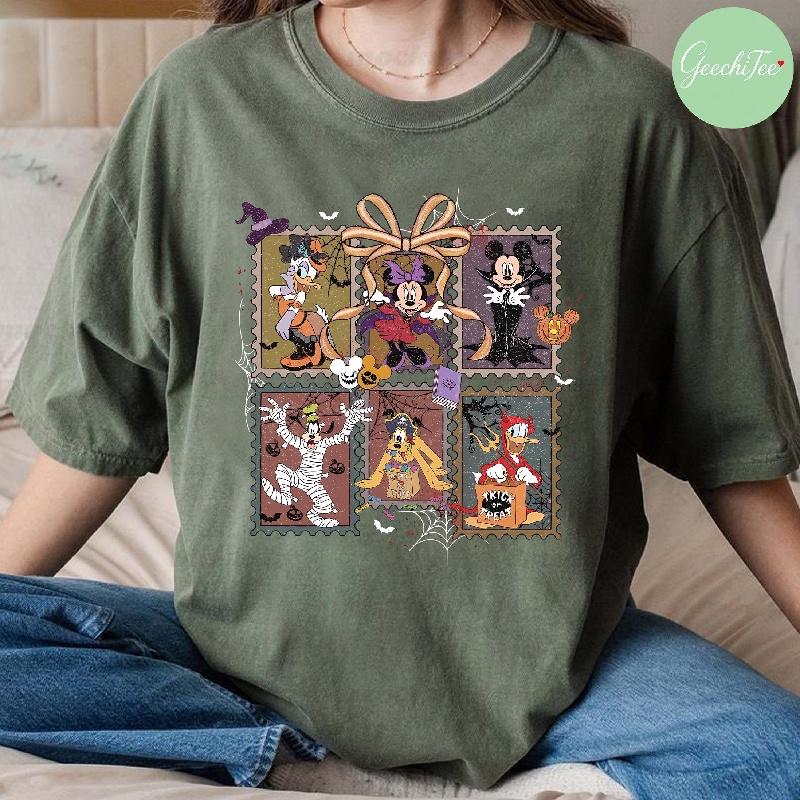 202526 Letní Móda Mickey Tričko Y2k Minnie Mouse Klobouk Tištěný 100% Bavlna Tištěné Tričko Unisex Volné Tričko