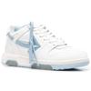 Off-White Out of Office White Light Blue Men Sneakers OMIA189S22LEA0060145