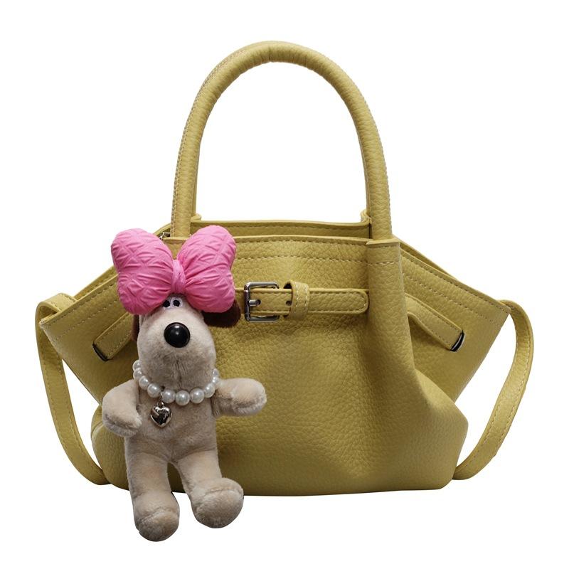 Casual Fashion Handbag New Commuter Versatile Solid Color Shoulder Messenger Bag