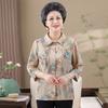 New Summer Shirts for Middle-aged and Elderly People Three-quarter Sleeve Summer Cardigan Shirts