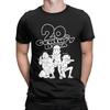 ADHWNMQW 20TH Century Manga Mens Tshirt Naoki Urasawa Novelty Tee Shirt Harajuku Crewneck T-Shirts Black