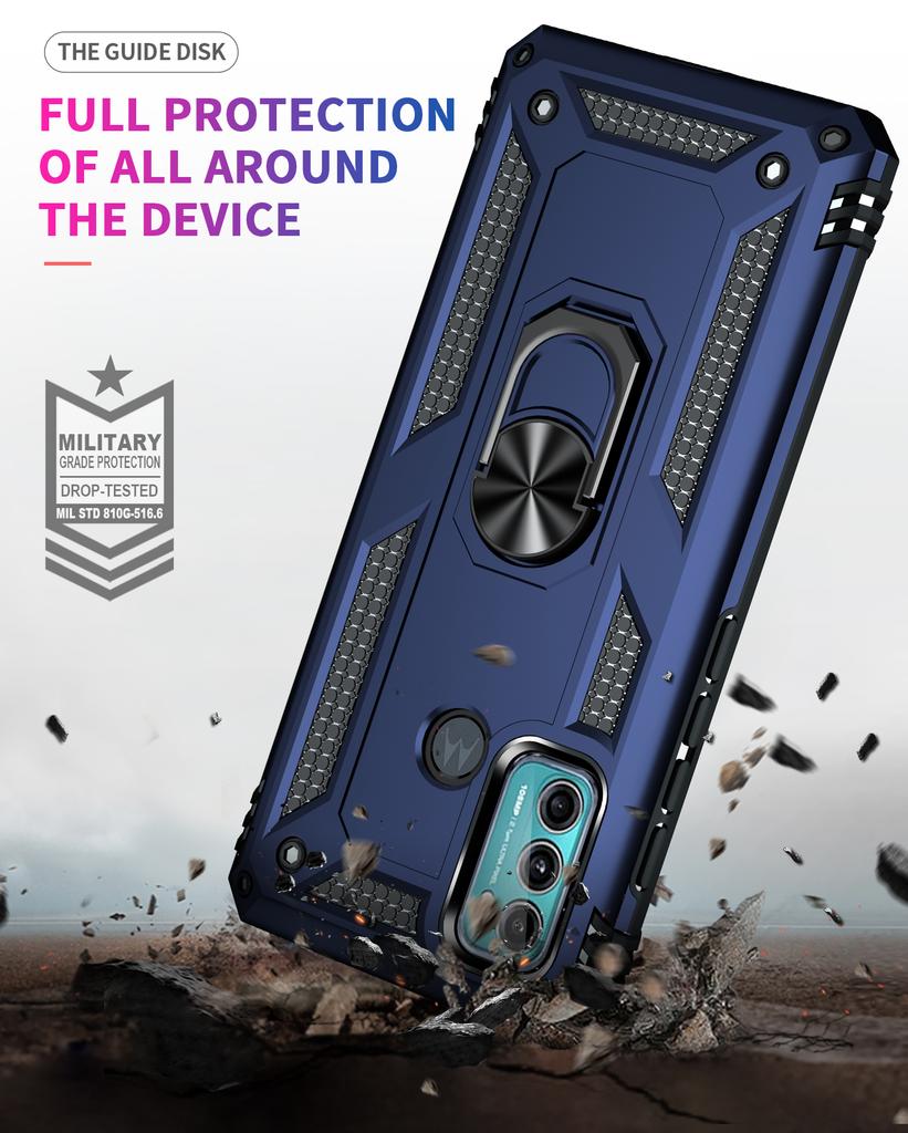 Shockproof Cover For Moto G60 G 60 G40 Fusion Case Moto G60 G40 Fusion Ring Holder Phone Case For Motorola Moto G40 G 40 Fusion