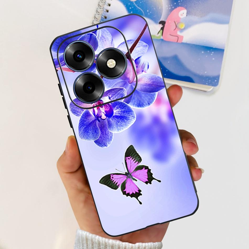 For Itel S23 Plus S681LN case itel S23 S665L Fashion Elegant Painted Soft Silicone TPU Phone Back Cover For Itel S23+ S23Plus