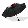1PC Skull Sword Automatic Folding Umbrella Automatic Open/Close, Automatic Folding, 8-Rib Durable Frame, Portable Travel Umbrella S10714