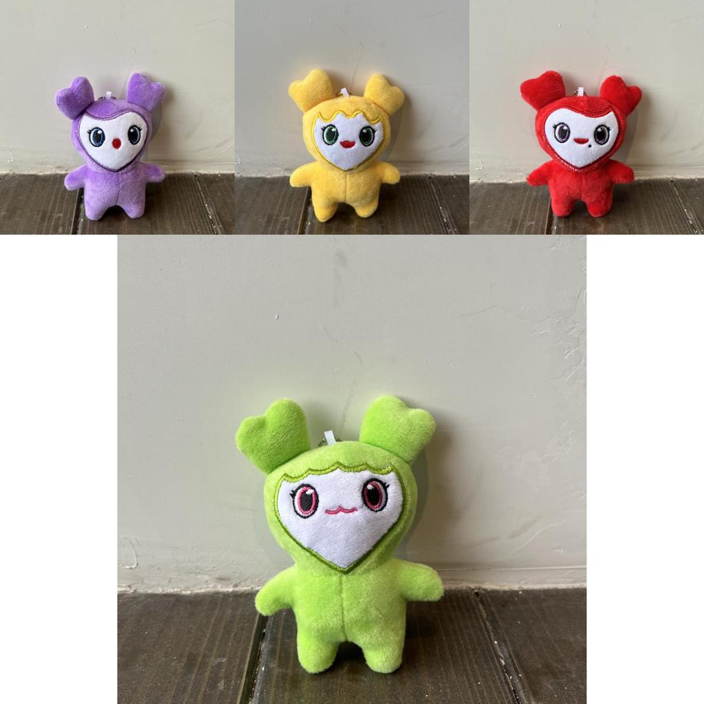 Entzückender 3,9" Superstar Twice Momo Plüschtier Schlüsselanhänger Taschenanhänger