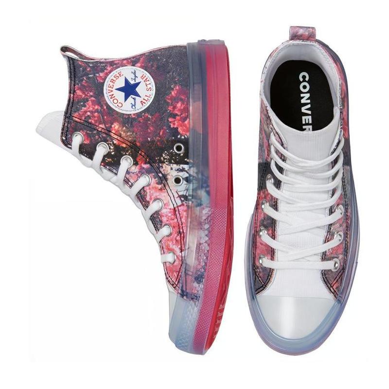 Shaniqwa Jarvis X Converse 1970s Floral High Top Espadrilles Unisex Black Pink