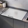 Large Foldable Stainless Steel Cutting Board, Kitchen Tools, BBQ, Kitchen Items, Kitchens Accessories for Home & Outdoor Use