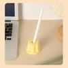 Creative Pudding Pen Holder Cute Desktop for Girls Caramel Pudding Jelly Small Ornament Gift for Student Kids
