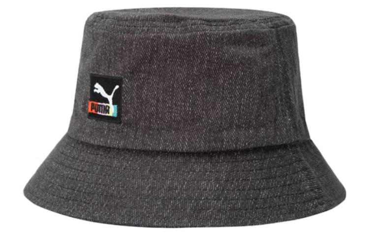PUMA Cotton Bucket Hats Unisex Black 023757-01 L/XL
