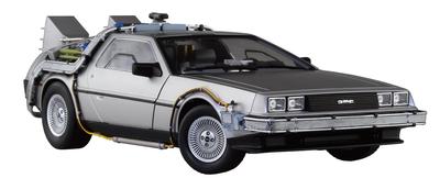 Aoshima Bunka Kyozai Film Mecha Back to the Future PartI Tijdmachine Schaal Plastic Modelnr. BT-01 1/24