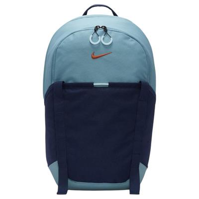 Polyester Avec Nylon Sac à Dos Régulier Unisexe Denim Turquoise & Bleu Marine Minuit & Corail Vintage Décontracté DJ9678-464