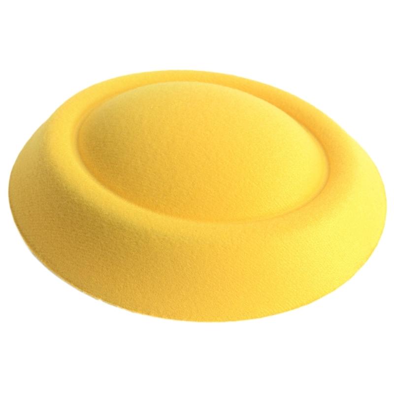 Mini Top Hat Base Man Women Wedding Party Fascinator Hat Cloth Millinery Hat Base Diy Craft Solid Man Women Dance Hat