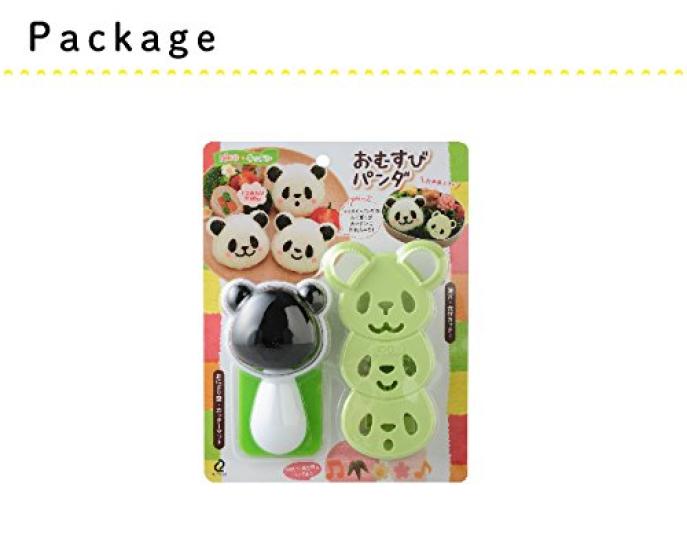 Ernest Character Bento Easy Cutting Popular Brand in Major (Onigiri) Mold, (Omusubi Panda), Restaurants, A-76939