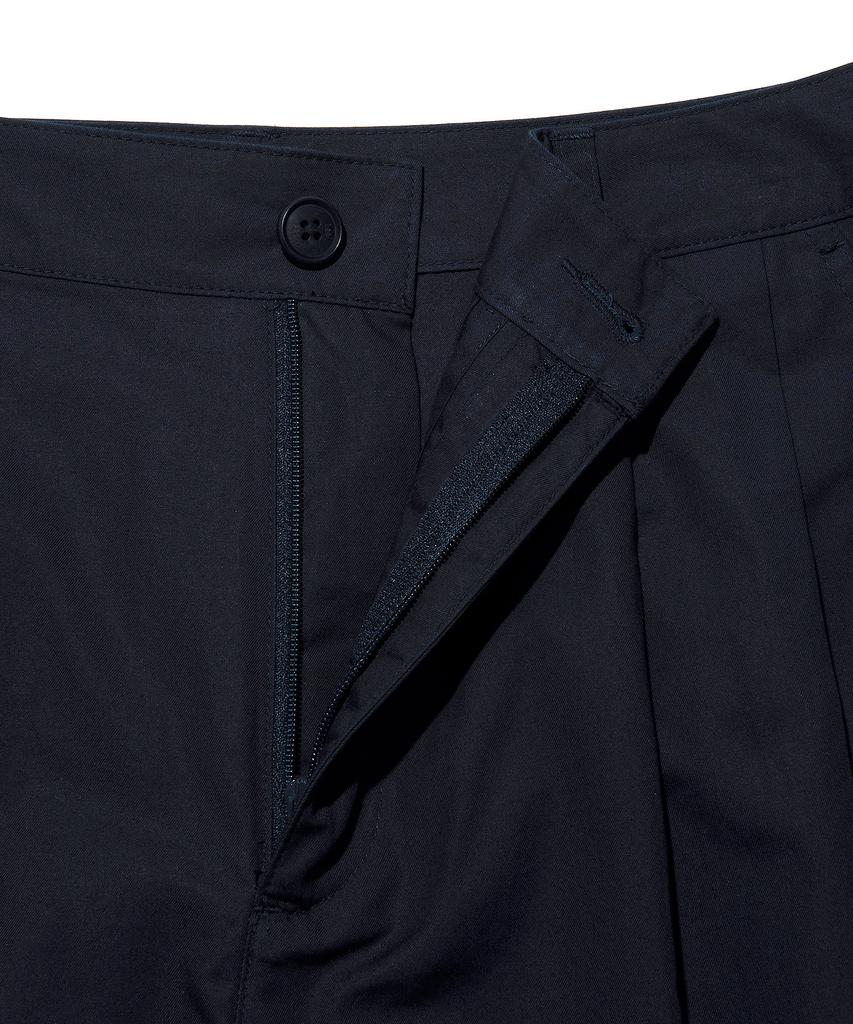 LEE Women'S Pintuck Wide Cotton Pants Navy