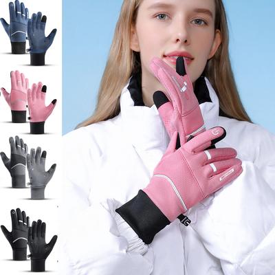 Winter Cycling Gloves For Men Women Warm Biking Glove For Riding Bicycle Gloves Waterproof Touchscreen Accessories Hiking Gloves
