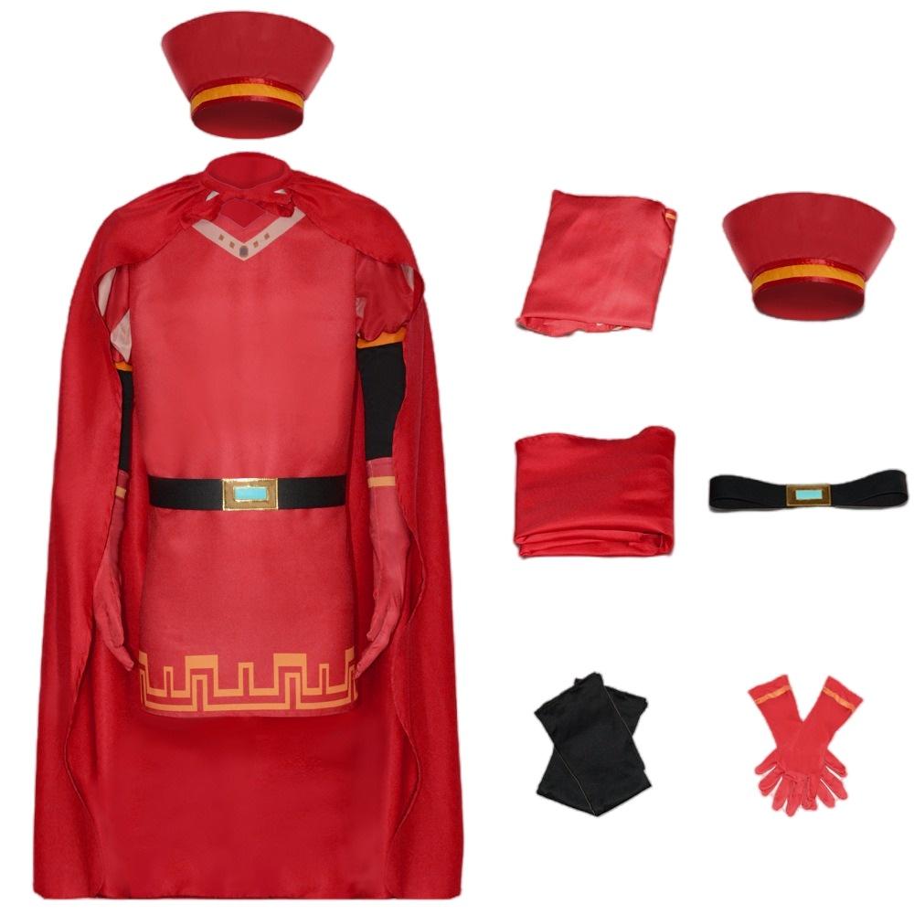 Potwór Shrek 4d Maximus Farquaad Pan Kostium Cosplay Halloweenowa Impreza Przebranie