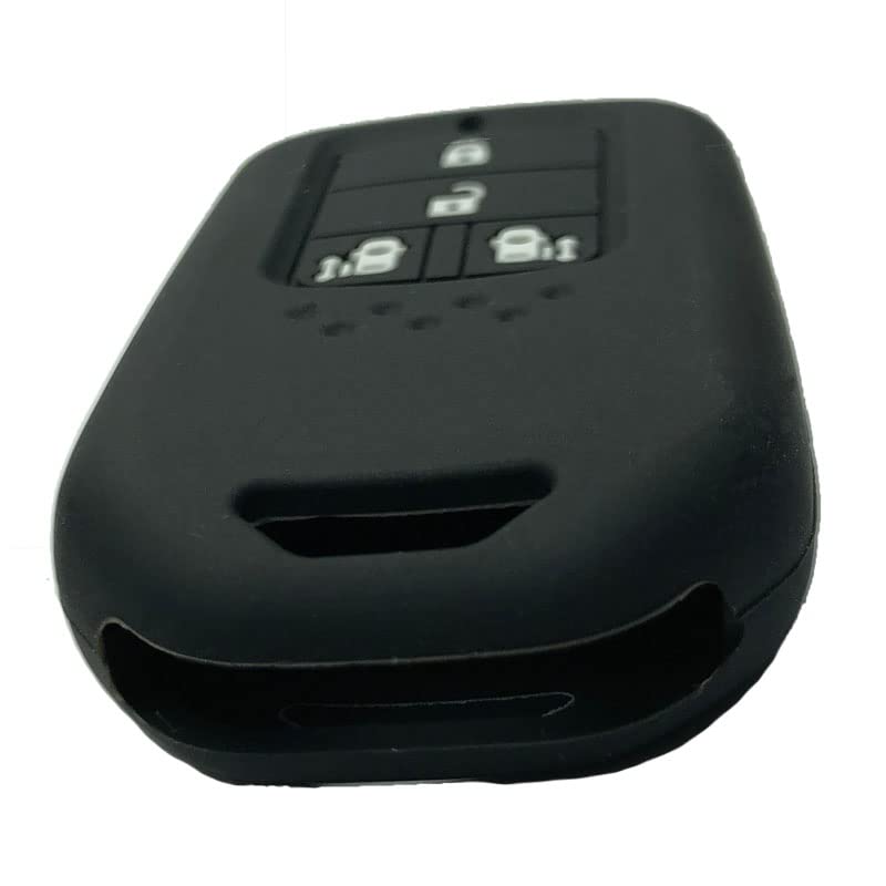 ZIAN [Pack of 2] Honda Car Key Case Silicone 4 Button Odyssey RC1 Step Wagon Spudder Hybrid Freed Key Cover