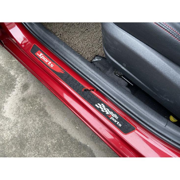 Auto Accessories Rubber Car Door Sill Trim Protection Guards Anti Scratch Strips
