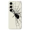 For Samsung Galaxy S25+ Case Spider Pattern Printing Straight Edge TPU Phone Back Cover