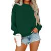 Women's Casual Fashion Round Neck Long Sleeve Sweatshirt