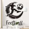 2026 World Cup Football Soccer Wall Sticker Self-Adhesive Removable for Home Party Room Fan Sports Decor