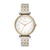 TILLIE Three-Hand Two-Tone Stainless Steel Watch